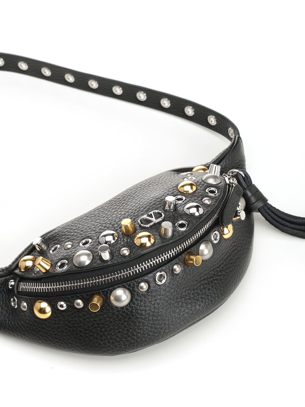 Valentino Garavani Nellcote Belt Bags - Black | 9fd5d8fe4055668fa977c3217b6e6f03e220e55e