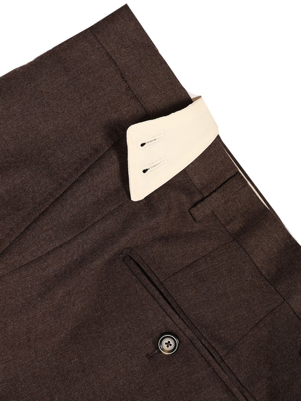 Al Duca D'Aosta Flannel Double-Breasted Suit Dresses - Brown | 2b76a2c9fee9c17f07436d778e306cc347b2ec1a