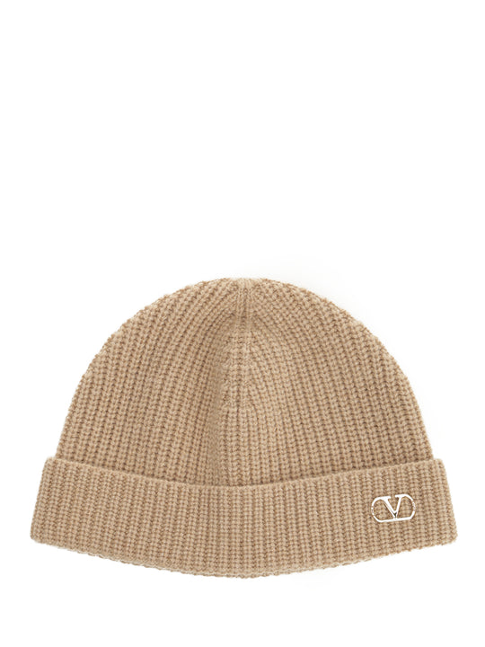 Cashmere Bennie Cap Hats Beige