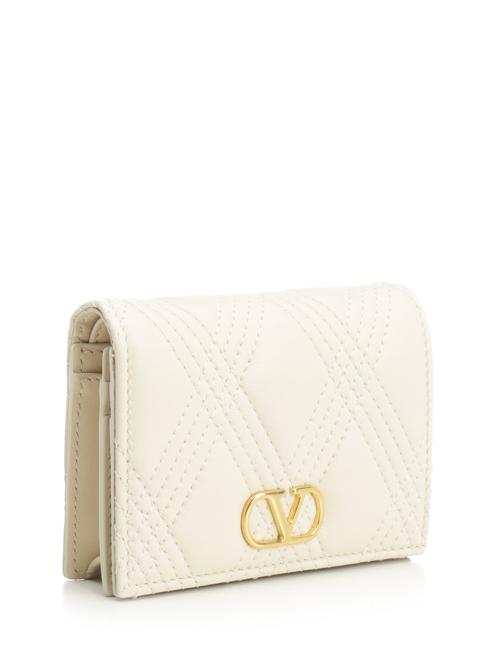 Valentino Garavani Quiltie 67 Wallets - White | f54fd8bf6d1353351a7216f9500b34e0412f8a23