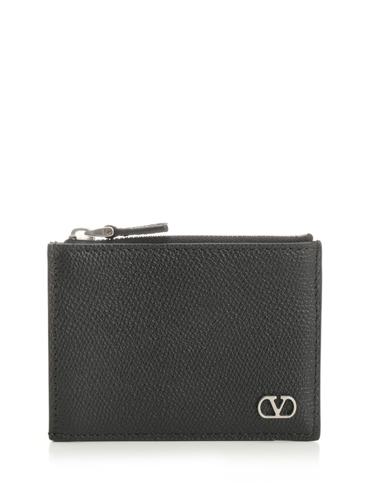 Vlogo Signature Small Leather Goods Black