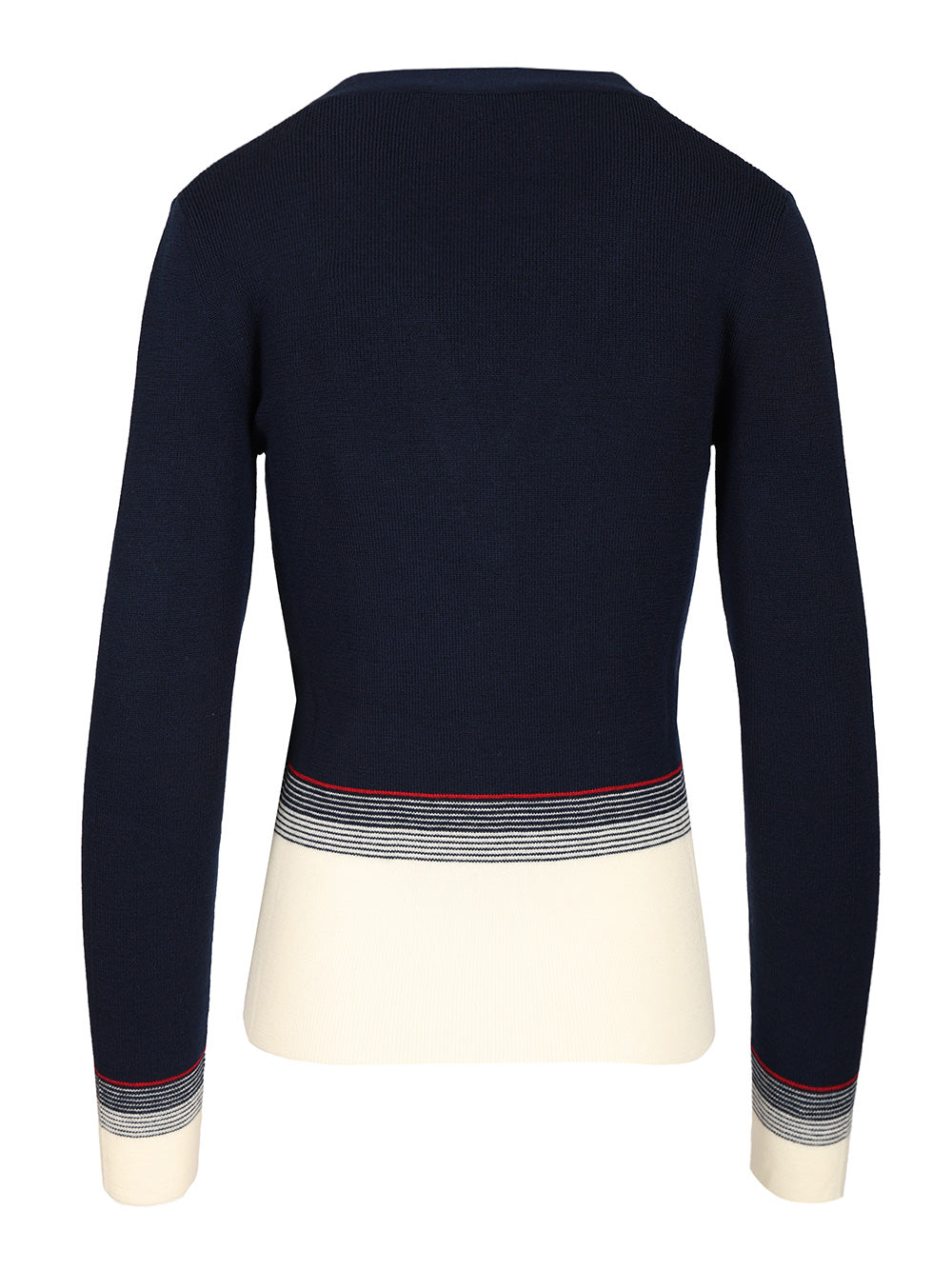 Valentino Garavani Chez Valentino Cardigan Knitwear - Blue | bb8401d9511684b84ad4c89380d8532390d733ba