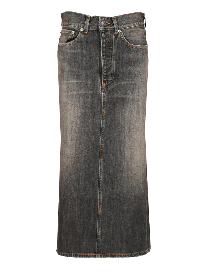 Balenciaga Lace-Up Skirt Skirts - Grey | f559db75753e0718e940b498547872cb4b763e8b