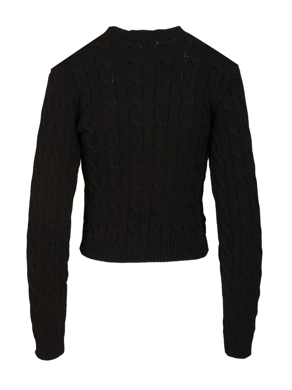 Loewe Cotton Cardigan Knitwear - Black | 2ec833816146144a57fbb1ae8d0d8c4c19bc04fe