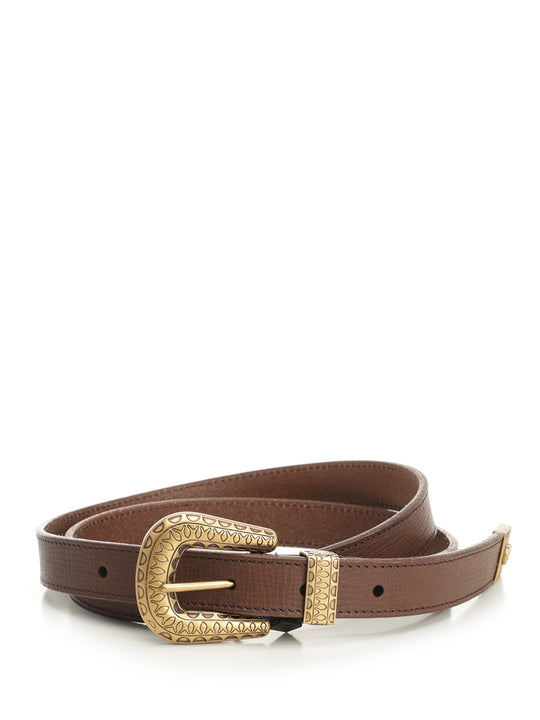 Vlogo Signature Belts Brown