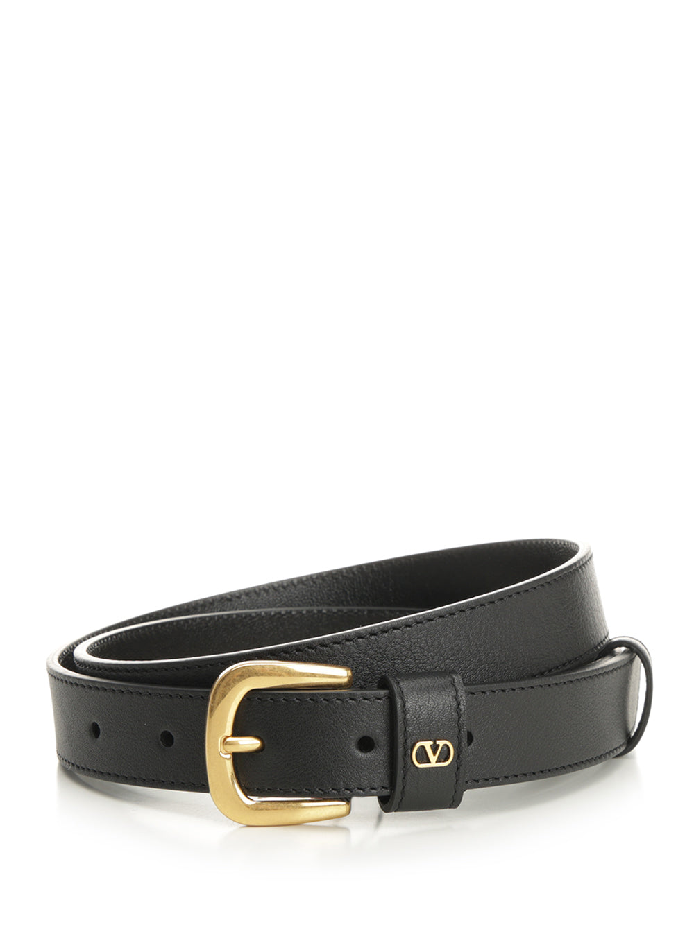 Valentino Garavani Vlogo Signature Belts - Black | adf4764f828c2f20cd9fa933ae58300925ef2f68