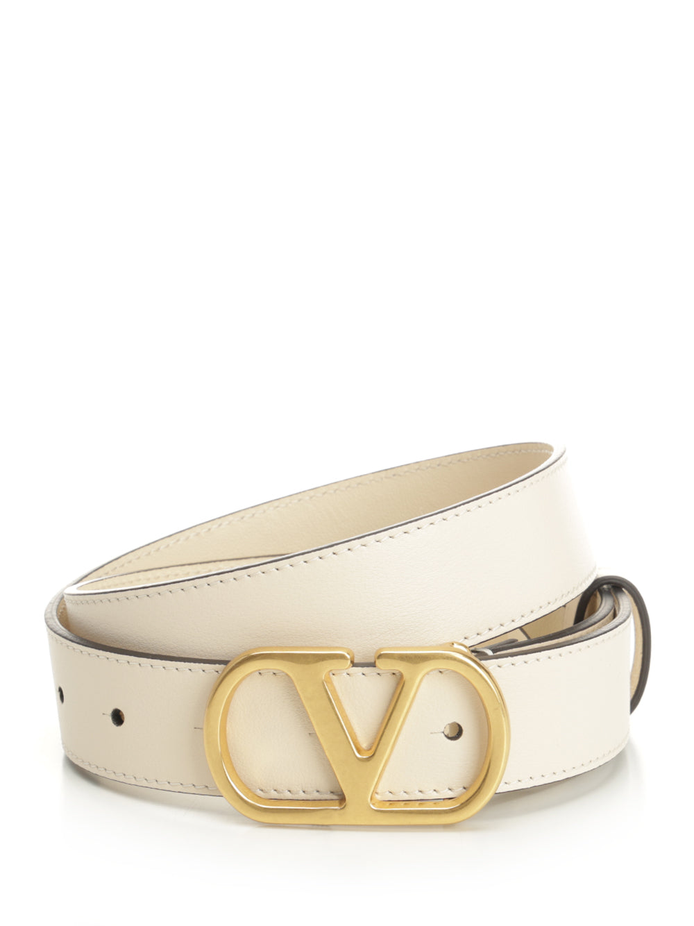Valentino Garavani Vlogo Signature Belts - White | 91f9b56ccaeec8591e93b7e60a189a694d1845da