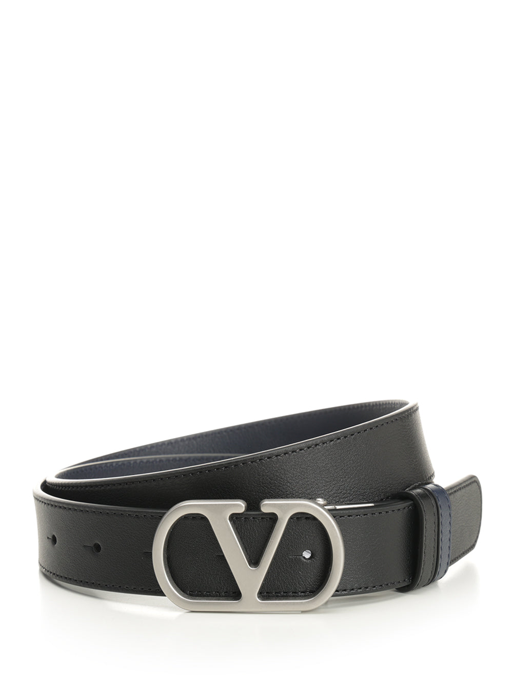 Valentino Garavani Vlogo Signature Reversible Belt Belts - Black | 544f3b3345133dd3967a6b951dcf78772e38ec17