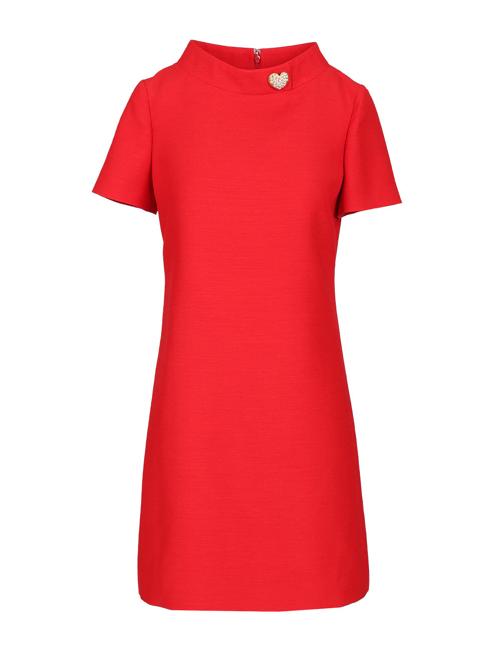 Valentino Garavani Short Crepe Couture Dress Dresses - Red | bdb95ef1173a29bc1c7816f9ba74bbda9f3f304b