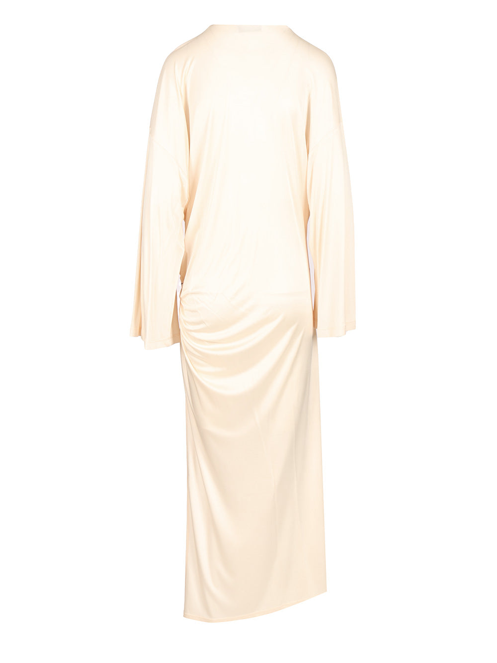 The Attico Mhiny Jersey Midi Dress Dresses - White | e83626180906222ccd1cbf9d5de8acb4f6780fd3