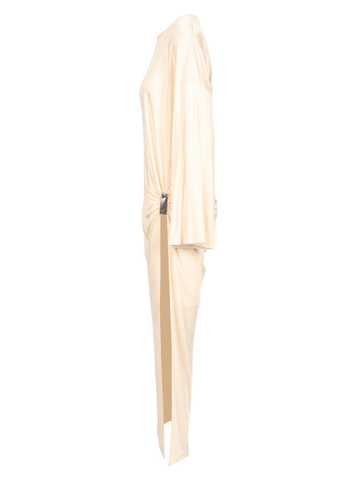 The Attico Mhiny Jersey Midi Dress Dresses - White | 3c1c81d66f4afd8b1f17b6a84b3f3864235430bb