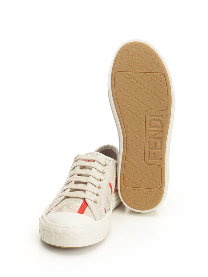 Fendi Domino Sneakers - Multicolor | b3e1c9b4cd57355af8251990d12c736e6ca5ed9b