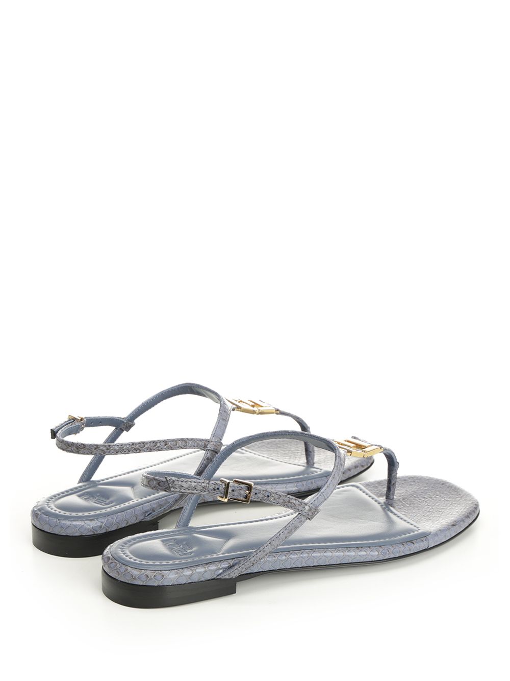 Fendi Fendi Ffold Scarpe basse - Blue | 2c1a496112aababa409475531e6406c9054cb1aa