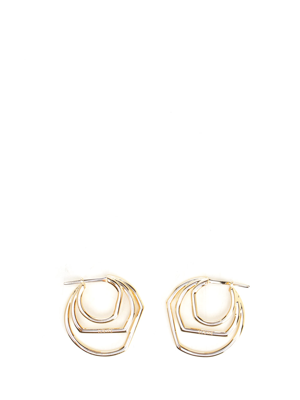Loewe Multilayer Hoop Earrings Jewelry - Gold | f7bfeccc067bbbd3182eca72cd0259112eb008d1