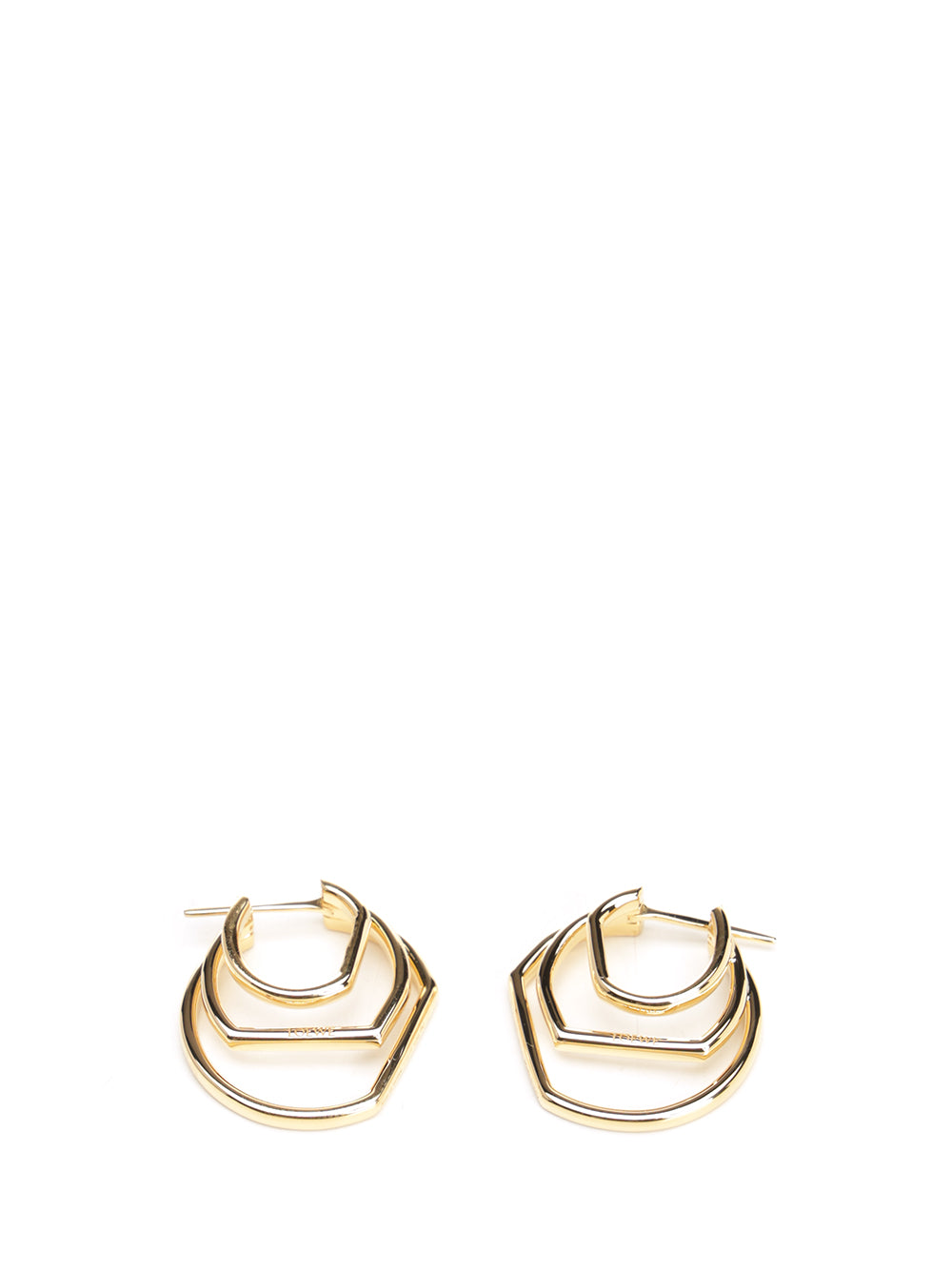 Loewe Multilayer Hoop Earrings Jewelry - Gold | ef80606de78a7d0ac0390c2d474d909337dd8af6