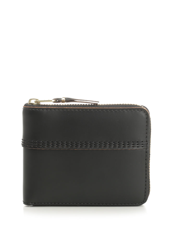 Comme Des Garcons Wallet Triplestich Small leather goods - Black | 9acc07eb8b6b441278c7591196a10a6210092433