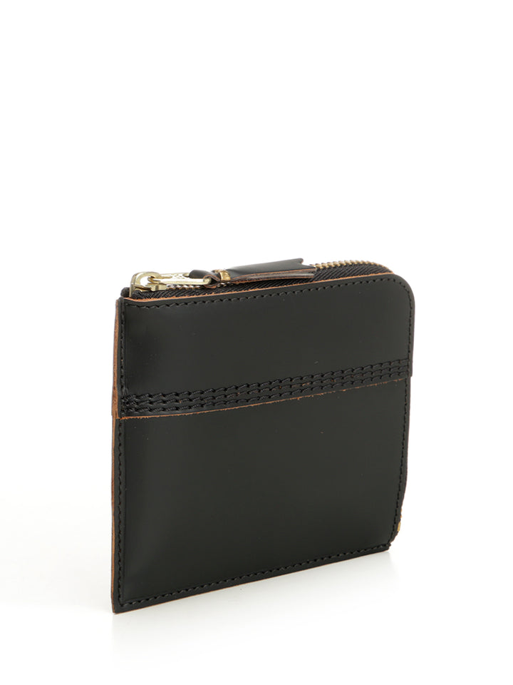 Comme Des Garcons Wallet Triplestich Small leather goods - Black | fdd041516b3499597ce31626ad86a40bfbe10508
