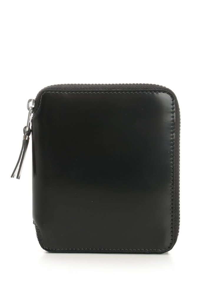 Comme Des Garcons Wallet Mirror Small leather goods - Black | 52dd9da3f96174f604960bfb15a877d5991a45b9