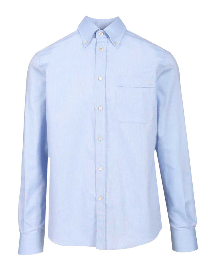 Valentino Garavani Tailored Shirt Shirts - Light blue | d1a6c3a5391fee17f39c66d98ea2a7c8473e061f