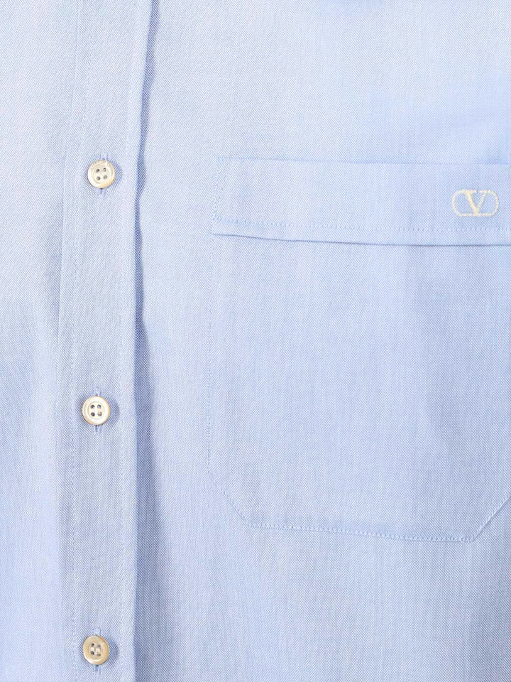 Valentino Garavani Tailored Shirt Shirts - Light blue | 7495b58e63ec4d7c290e525cd9e4e59b0a6f63ac