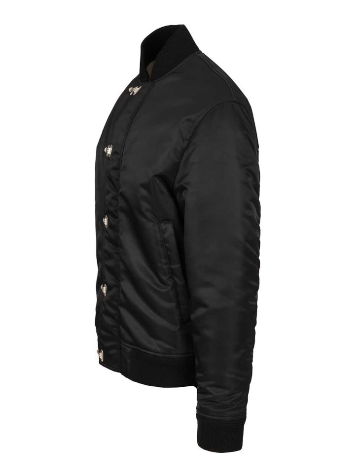 Loewe Nylon Twill Jacket Jackets - Black | ff170cd16d7f47bfd7e3b8011550876134dbe4f6