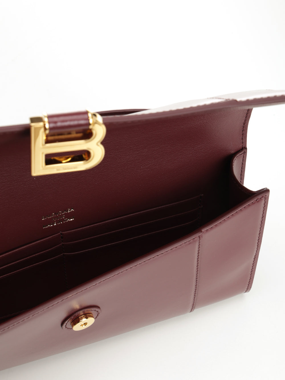 Balenciaga Hourglass Clutch Handbags - Bordeaux | 0a0b23e181d39323da54c55682f53e5e1c2ff082