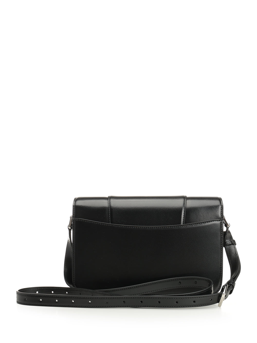 Balenciaga Hourglass Medium Flap Bag Crossbody Bags - Black | 8904a70c962187295e67c44c1e923e7d92953c81
