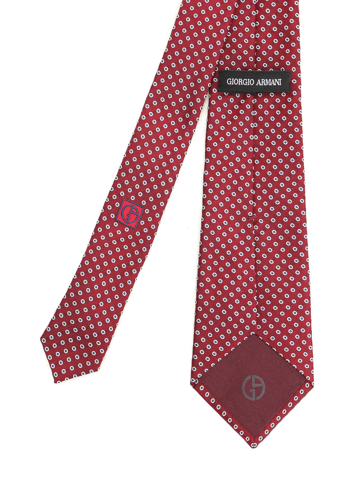 Giorgio Armani Silk Tie Ties And Bow Ties - Red | 626c77736c5e7617c964306a37811c373c9e5017
