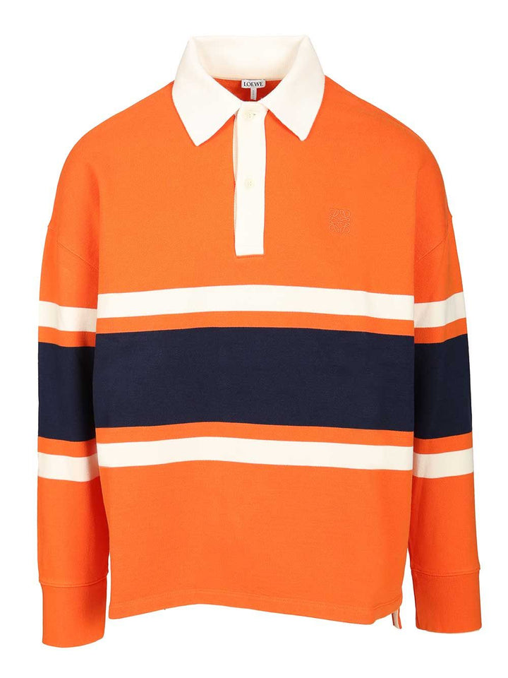 Loewe Long-Sleeved Polo shirt - Orange | 40478fc0180c2c9cd8c2ef90ca9d289ba10489c0