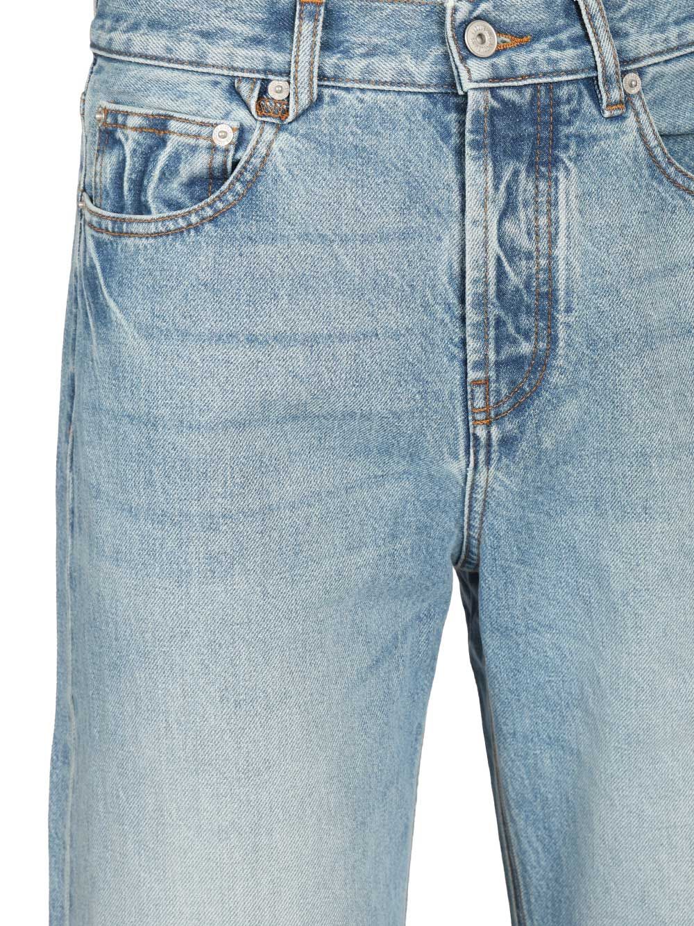 Jacquemus Straight  In De-Nîmes Denim Jeans - Light blue | e68802f7aea2e9d8171e059bf26a3909c736dd6a