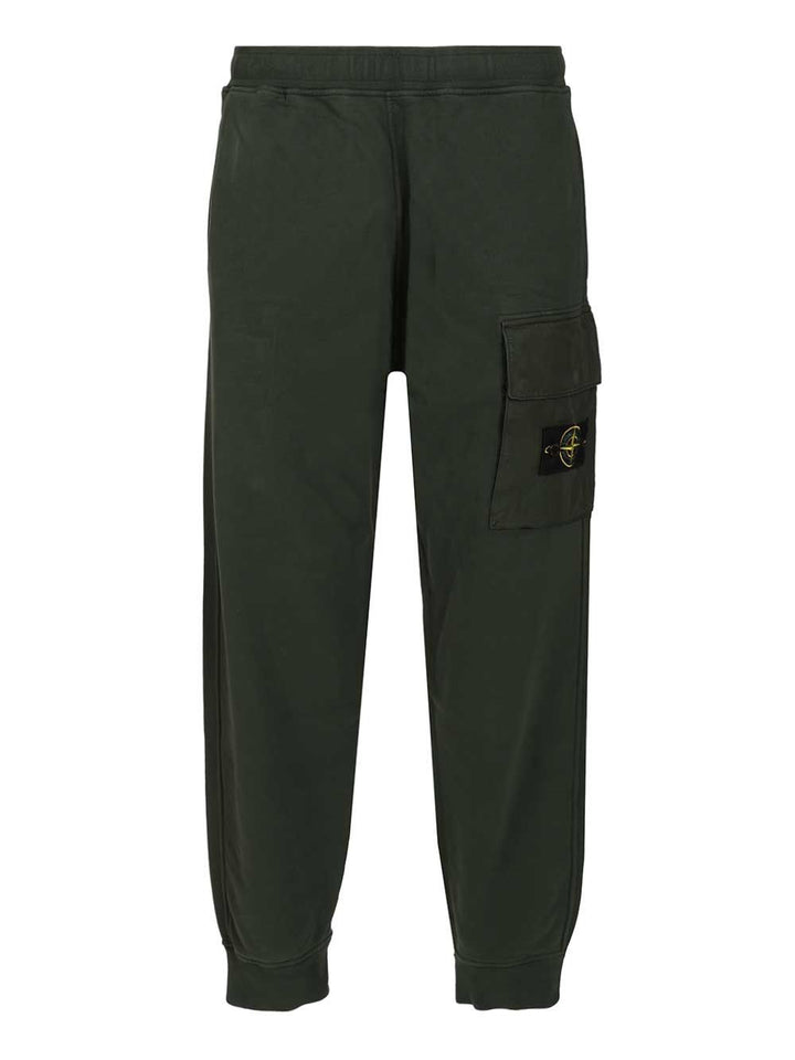 Stone Island Organic Cotton Sweatshirt Joggers Sweatshirts - Green | 942771bd3a53ee041b162d93eaaffc7496b8ca40