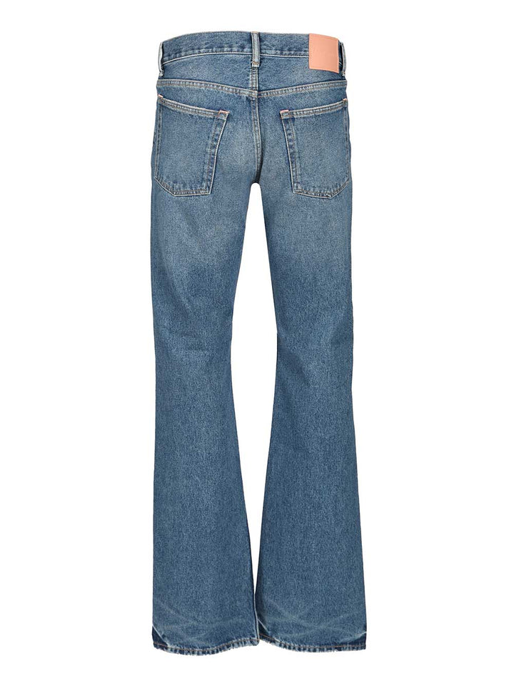 Acne Studios Regular Fit Jeans - Blue | 5bf0251ec72142fbea48bc8e8c62fbd480a46a66