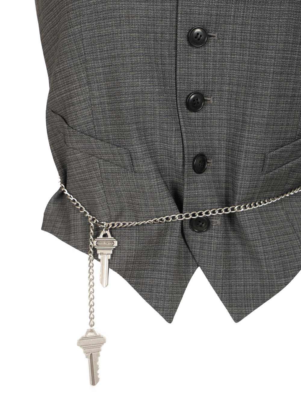 Alexander Wang Tailored Vest Jackets - Grey | b52ea01348c8ceec830b7e7133a01a27f6cea050