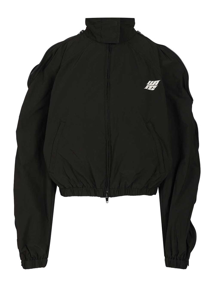 Alexander Wang Oversized Tracksuit Jacket Jackets - Black | 84643c8d56d967f302cc302a583a6b428a896475