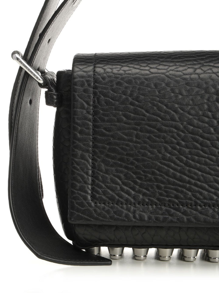 Alexander Wang Ricco Medium Flap Bag Crossbody Bags - Black | 10dce2b747eb521e65c98c4a40c5791720f0077e