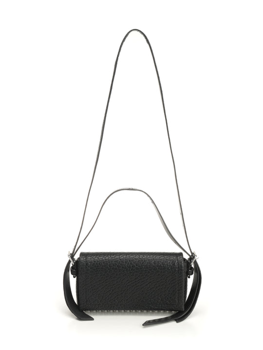 Slim Ricco Flap Bag Crossbody Bags Black