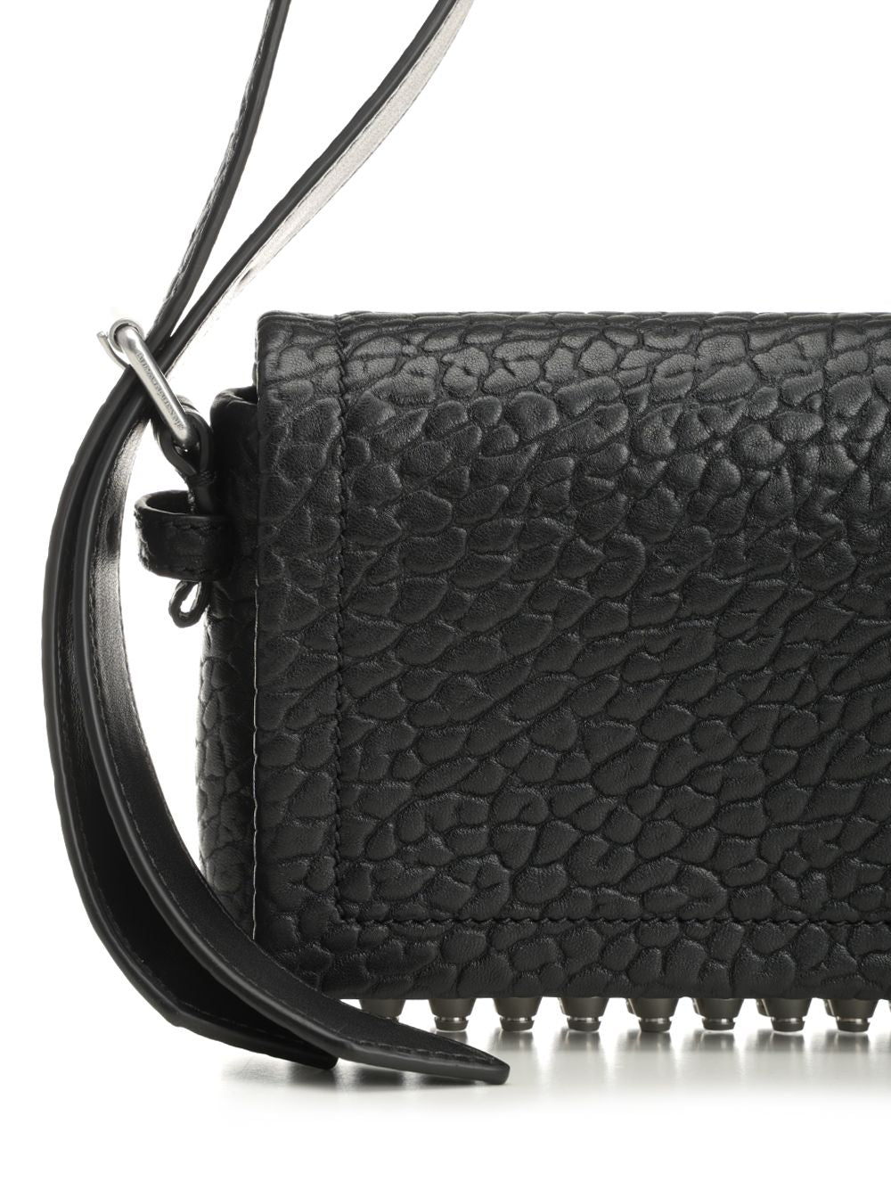 Alexander Wang Slim Ricco Flap Bag Crossbody Bags - Black | 11eddbb9f5ed0327a7dd6e2c81459c47772813e5
