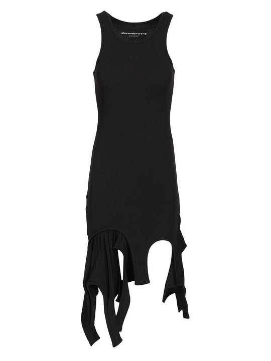 Mini Tank Dress Dresses Black