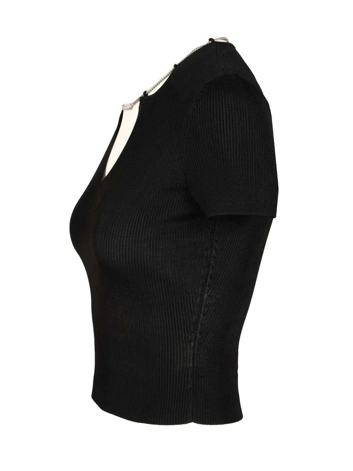 Alexander Wang Pullover With Tag Knitwear - Black | 2b132964f3b9d1a6d2ab5e333159e78a84904c6d