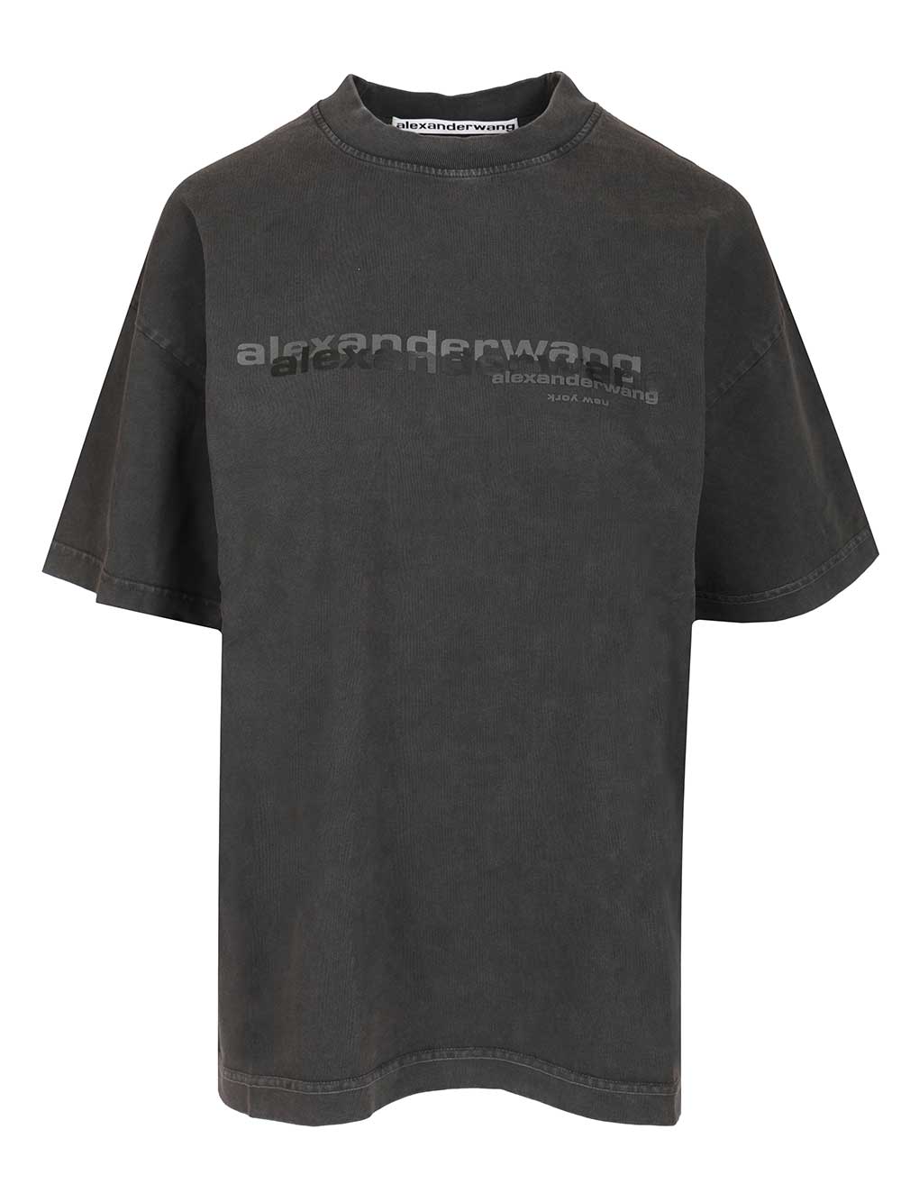 Alexander Wang Cotton T-Shirt - Black | e64b261a0957ec4d1816f1e29ba2df5dd4bbc7b5