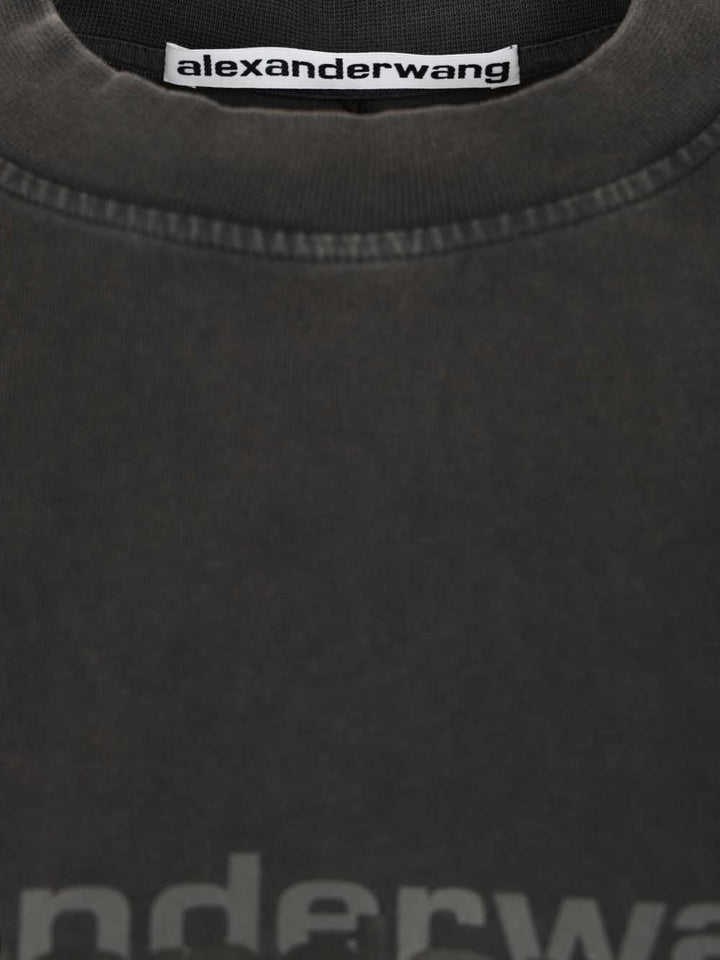 Alexander Wang Cotton T-Shirt - Black | 6bd89ddf9d9d46fdec87a19e00bea93de21001c2