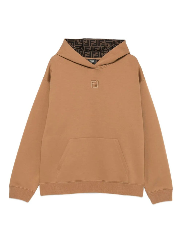 Fendi Hoodies - Brown | 7e00ffa0f8fa527cb9c05e09badf241e2db7fb50