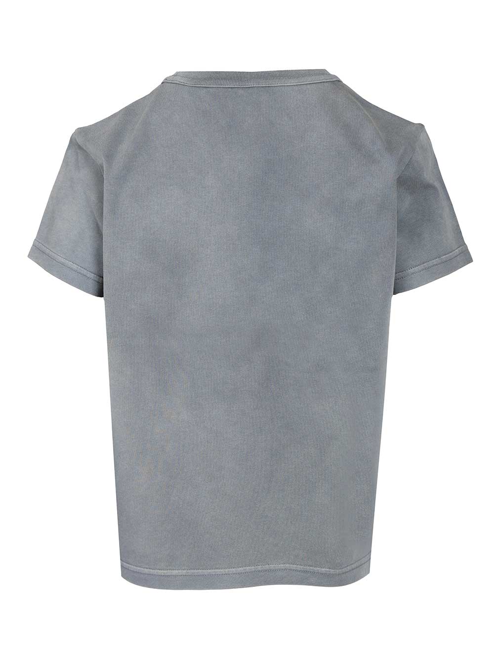 Alexander Wang Puff Logo T-Shirt - Blue | 2a3e1fefe46929237e6d4395bafca8d91bb35b26