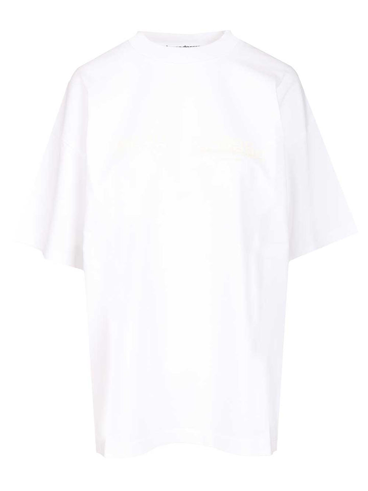 Alexander Wang Cotton T-Shirt - White | 19e6c061472ece030b68f5035473afabb02daf6e