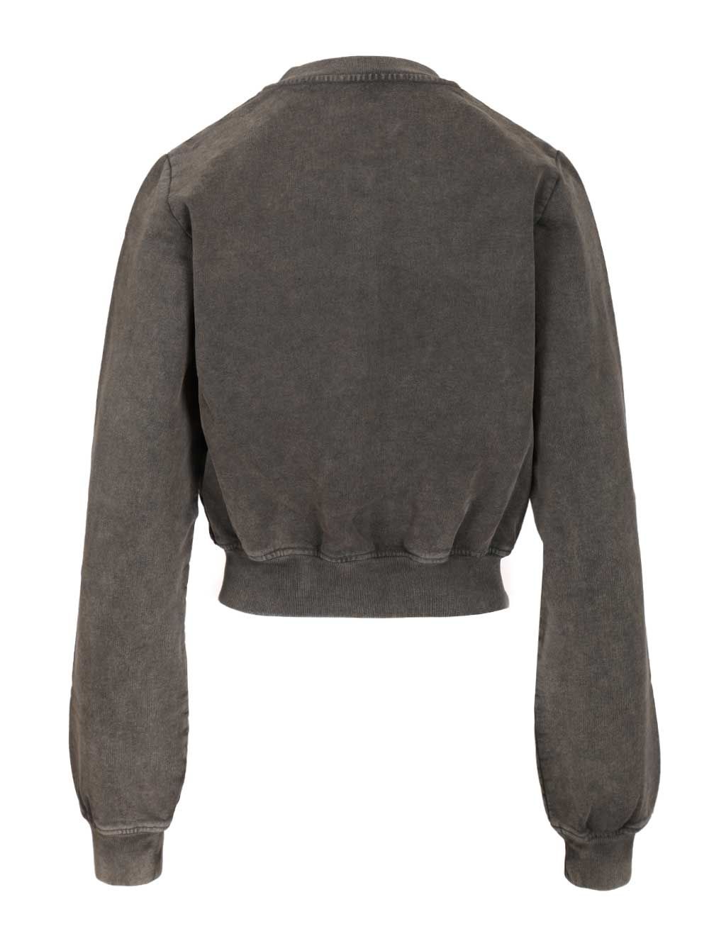 Alexander Wang Short Cotton Cardigan Sweatshirts - Black | eda8c2c933ae516b319de12aba2f72a0fb748032