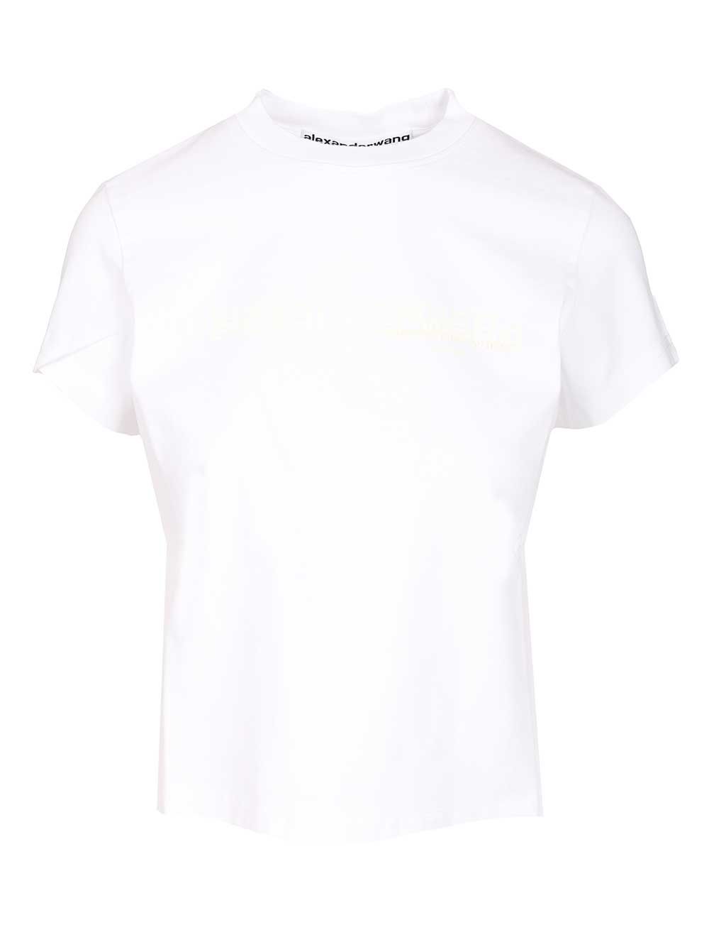 Alexander Wang Cotton T-Shirt - White | 2a7adeb512d771b9966dbdd170747522f56e12e6