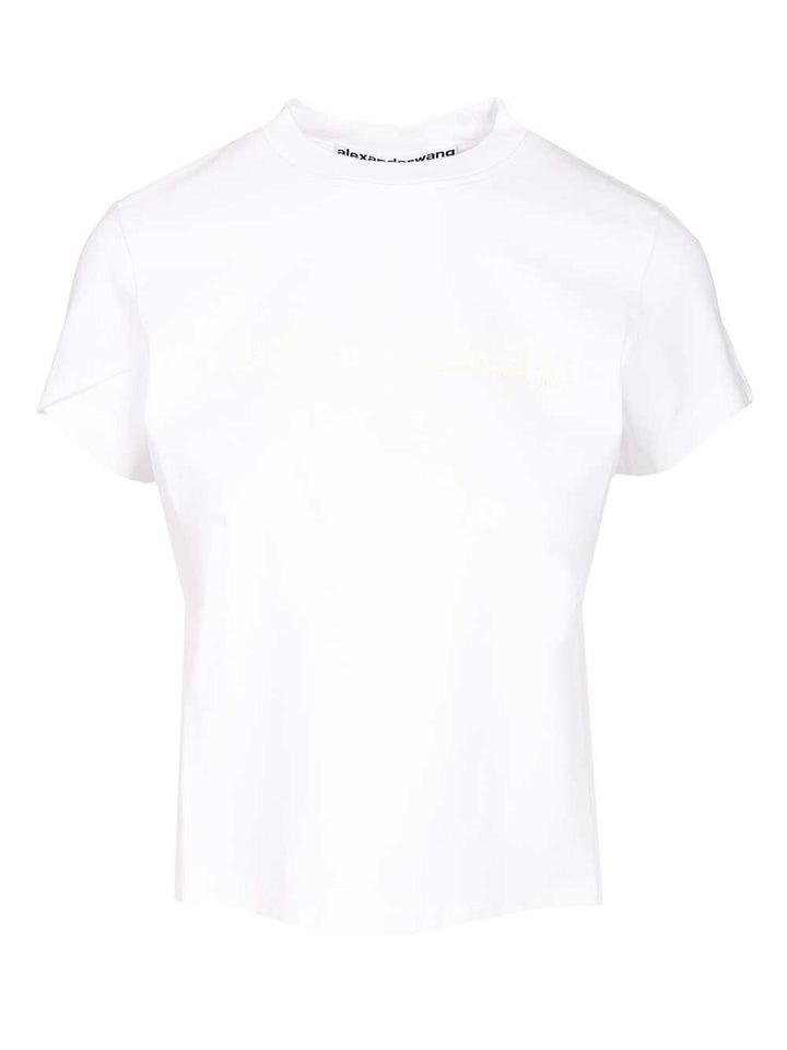 Alexander Wang Cotton T-Shirt - White | 2a7adeb512d771b9966dbdd170747522f56e12e6