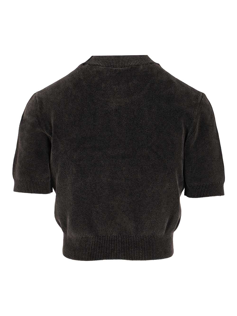 Alexander Wang Short T-Shirt Sweatshirts - Black | 5616ddd1656e1af9c6a86801977342a306fde9ff