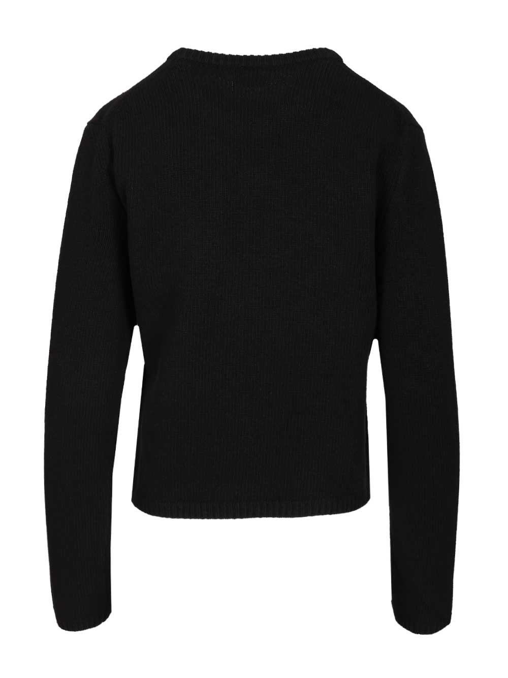 Moncler Wool And Cashmere Sweater Knitwear - Black | d0ae81b34793596e1226400a88d11b19e44934c2