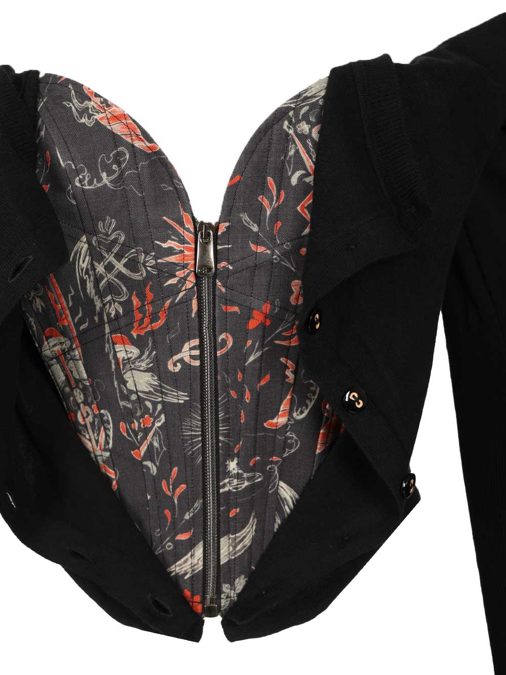 Vivienne Westwood Bea Corset Tops - Black | 3e8e3e50d4aeef43d1de938d548b0de3114d702b